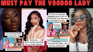 Spiritual Karma, witchcraft left hand path,  you must always pay the spirits spice,Shenseea voodoo.