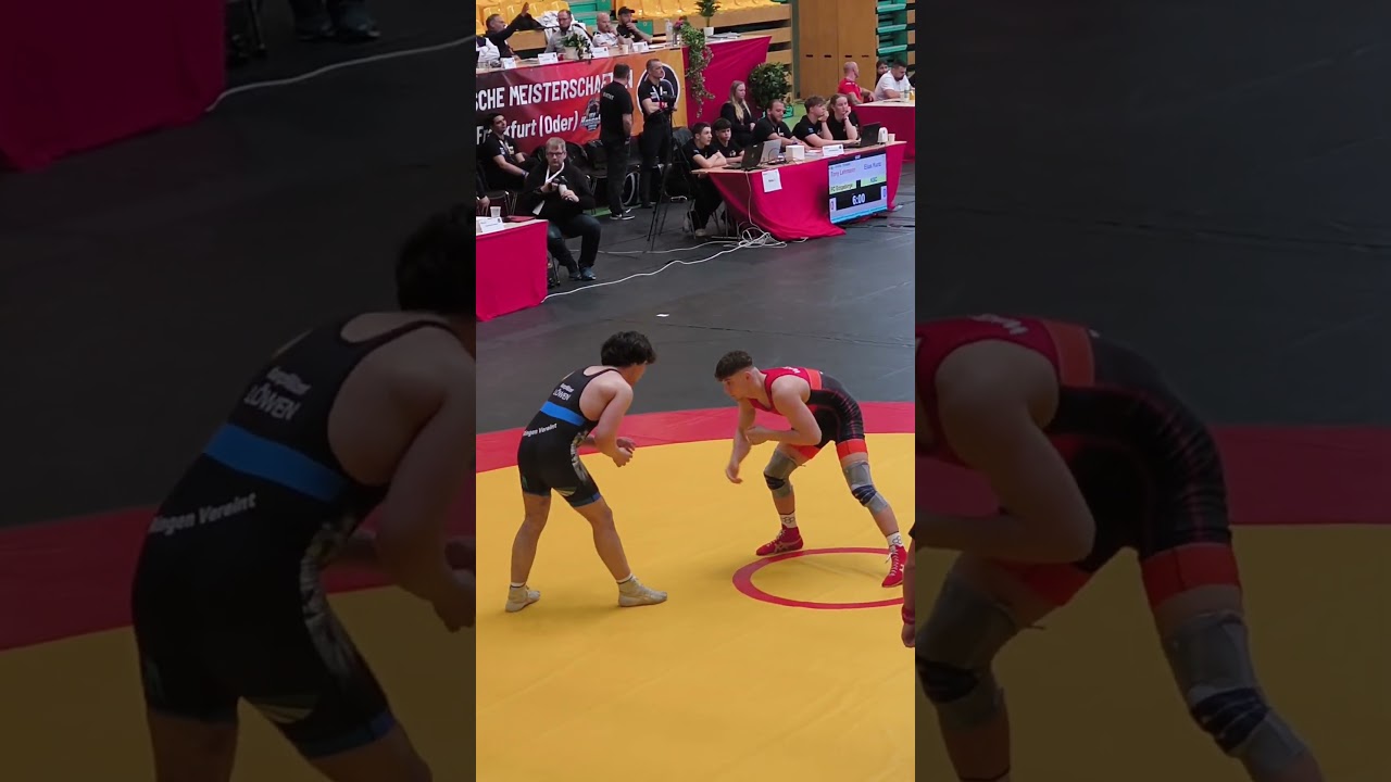 Wrestling German Championschips 2025 (U20) 74kg 1/4-FINAL | FS | WAGIN vs. BICEKUEV