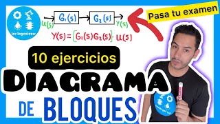 ✓DIAGRAMAS a BLOQUES | 10 EJERCICIOS PASO a PASO| Curso TEORÍA del CONTROL  - YouTube