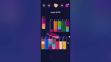 Get Color Level 5772 #colorgames #watersort #watersortpuzzle #watersortgame