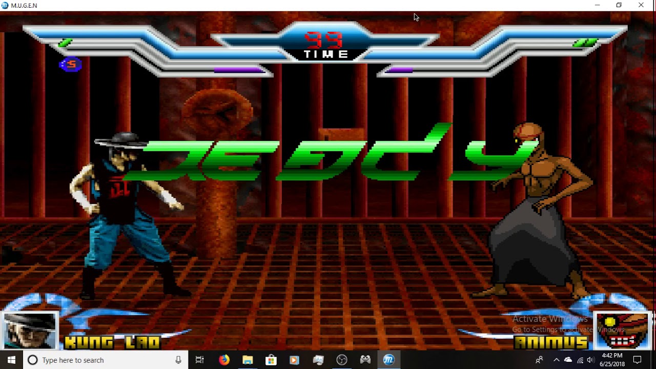 Mugen: Kung Lao vs Animus