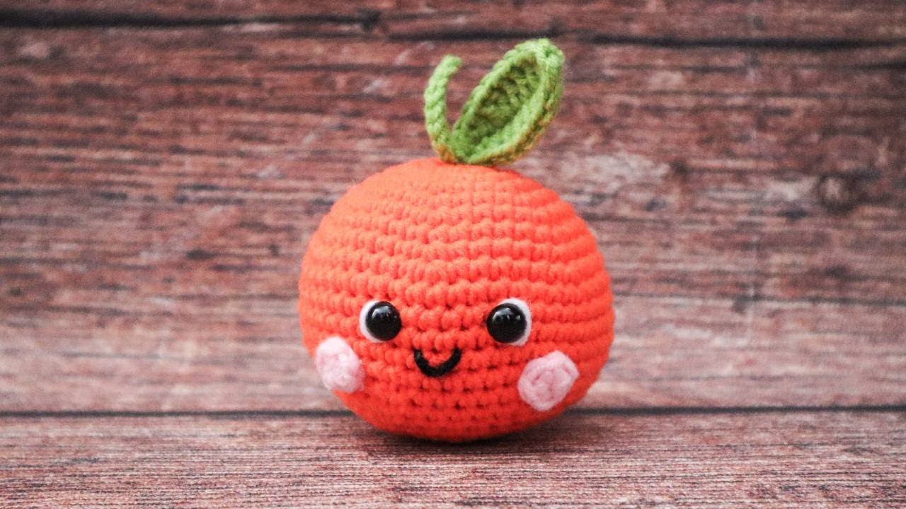 How To Crochet Orange 🍊 | Easy Crochet Tutorial