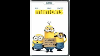 Opening To Minions 2015 DVD (Portuguese Copy) Resimi