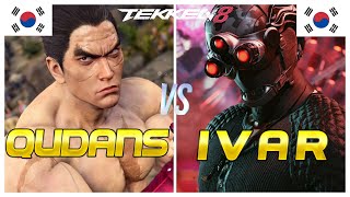 Tekken 8 🔥 Qudans (Kazuya) Vs Ivar (Dragunov) 🔥 Ranked Matches