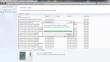 How to Uninstall Internet Explorer 11 for Windows 7