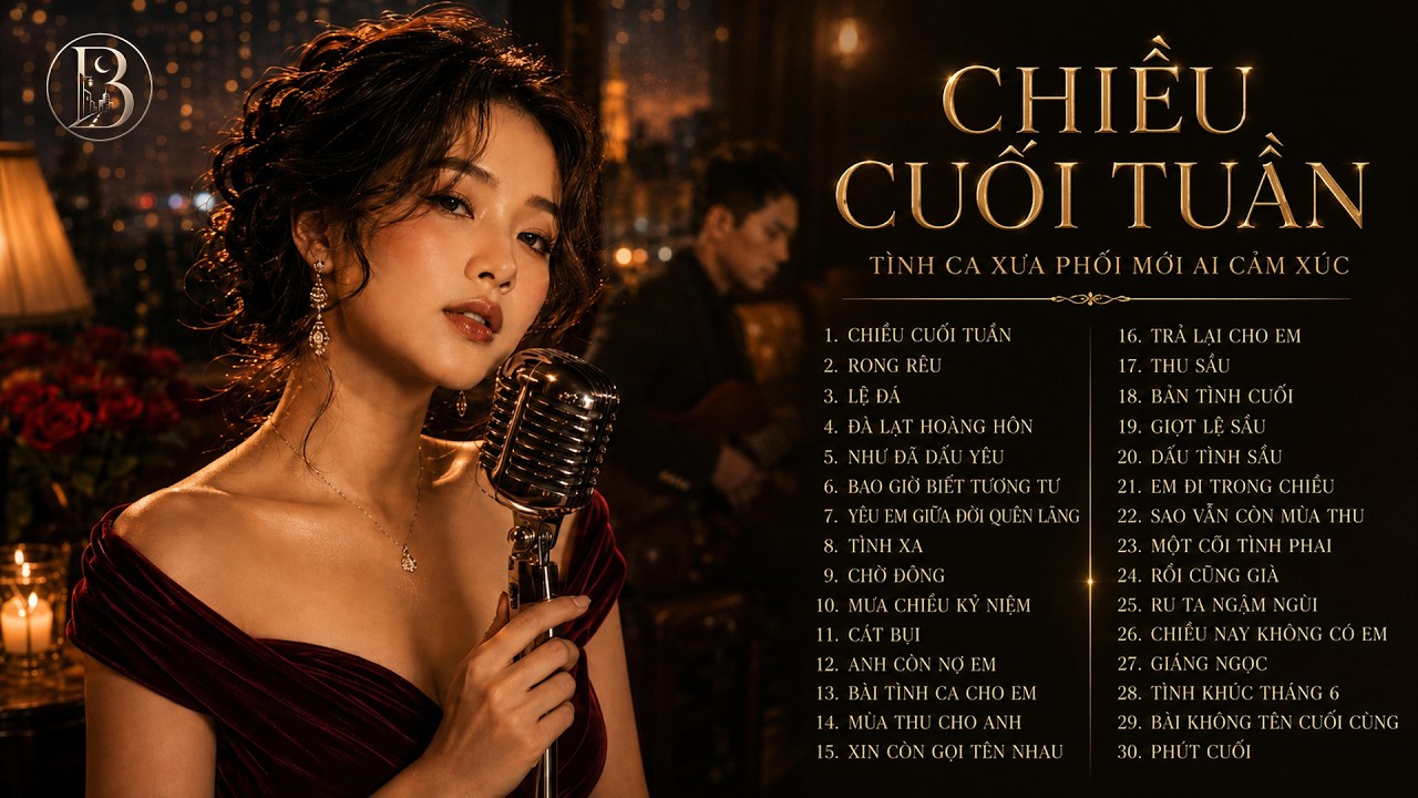 TÌNH CA XƯA PHÒNG TRÀ BẤT HỦ Phối Mới AI Hiện Đại Mà Cảm Xúc Vẫn Trọn Vẹn Như Xưa - CHIỀU CUỐI TUẦN