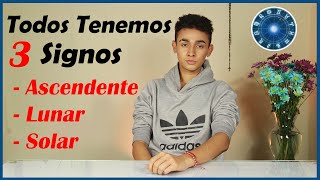 👉🏼¿COMO SABER  mi signo ASCENDENTE, LUNAR Y SOLAR? ➖🌕🌞 (fácil)