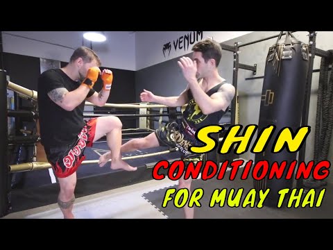 Muay Thai Conditioning - Shins and Forearms