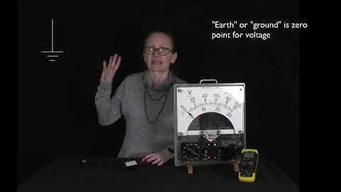 Voltmeters and grounding