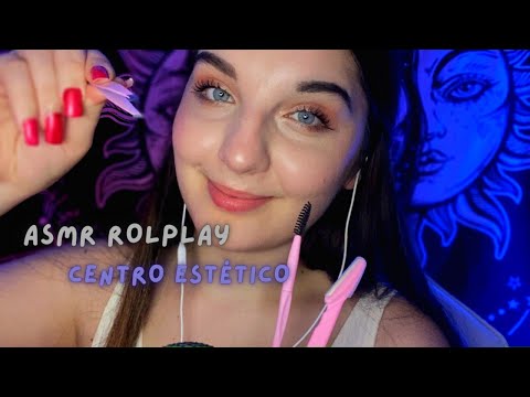 ✨ASMR Roleplay✨ Centro estético| Aplicación de pestañas y más 👀