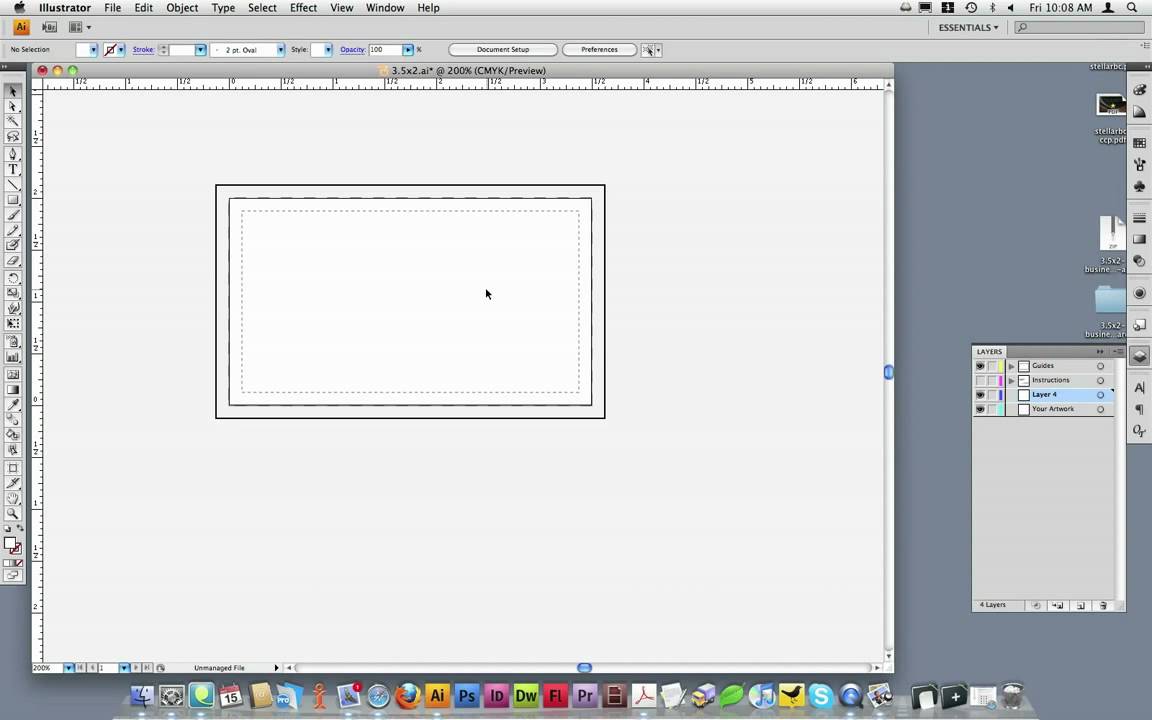 Setup A File For Print Production in Adobe Illustrator (Part 1 of 2 ...