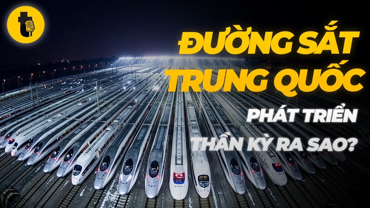 ĐƯỜNG SẮT TRUNG QUỐC PHÁT TRIỂN THẦN KỲ RA SAO?