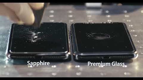 Shellrus Sapphire X scratch test