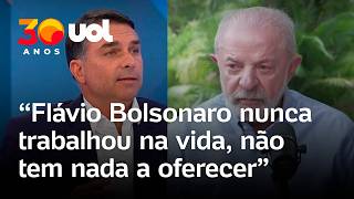 Lula says Flávio Bolsonaro has no biography and entered politics 'backed by militiamen'