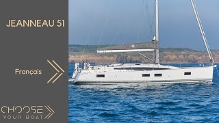 JEANNEAU 51 Yacht: Guided Tour Video (in French)