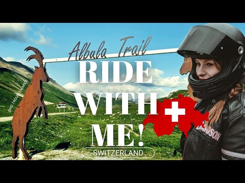 Albula pass on a harley | epic motorcycle ride | pov riding | the Alps