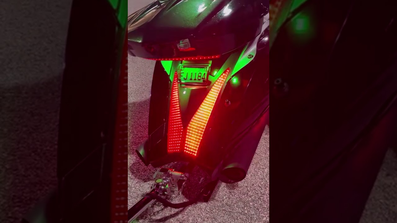 Corsomotion custom LED taillights for Victory Vision 