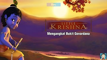 Little Krishna Episode 2 | Mengangkat Bukit Govardana