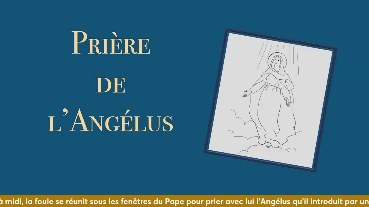 PRIÈRE DE L'ANGÉLUS Samedi 6 Mai / P. Gustave Miracle YouTube