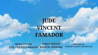 Jude Vincent Famador - Dont Cry Joni Feat Conway Twitty And Joni Lee With Lyrics