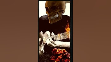Slash Guitar Grim Reaper Rock #shorts