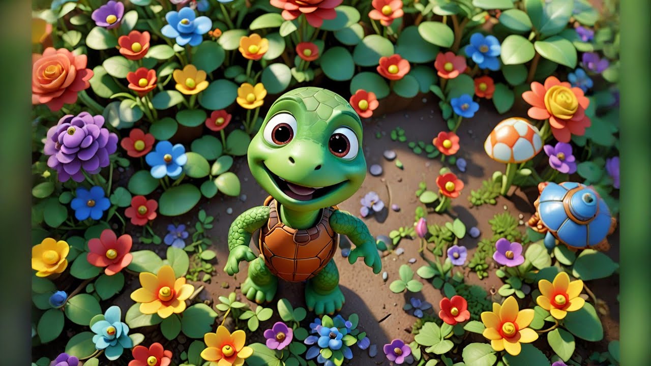 The Turtle Who Loved to Dance | Gentle Kids Song | Nursery Rhymes and Toddler Learning