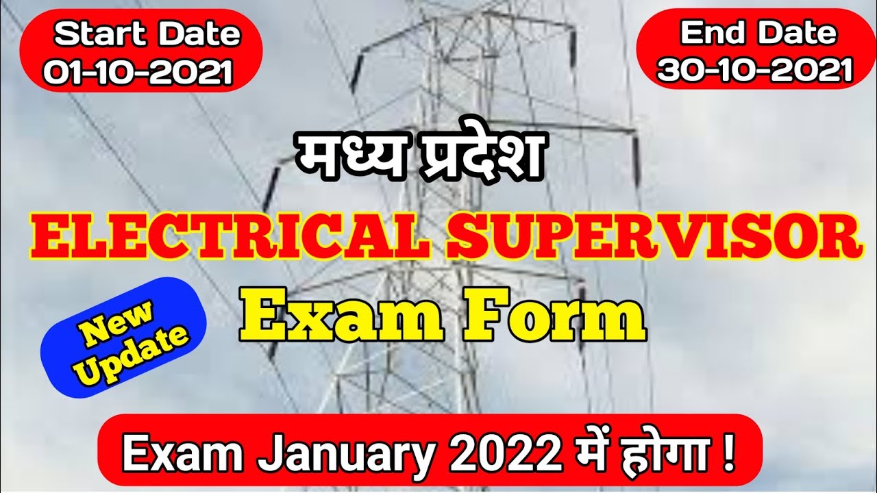 New Update Electrical Supervisor Exam January 2022 Maya Electrical