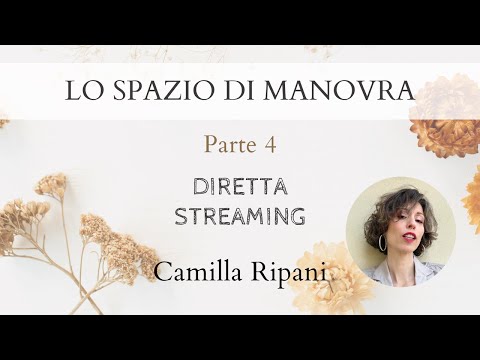 Lo spazio di manovra (Parte 4)