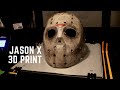 3D Print a Jason Voorhees Mask - Jason X DIY Mask Tutorial