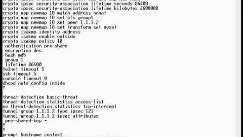 Cisco ASA ver. 6, 7, and 8.2: VPN Tunnel to multiple internal subnets