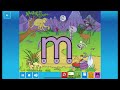 Letterland alphabet phonics sounds songs shapes and writing  letter m  munching mike