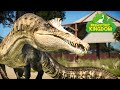 Spinosaurus and update 9 showcase  prehistoric kingdom 4k