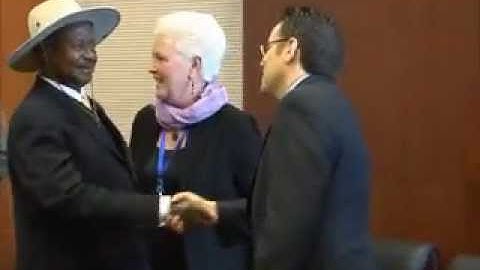 President Museveni meets USA delegation led  Michael Forman