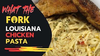 How to make Cheesecake Factory Louisiana Cajun Chicken Pasta Copycat Recipe | What The Fork