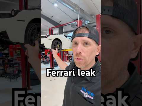 Do you think it extended warranty will cover the repair?  #mechanic #ferrari￼