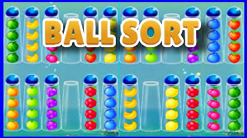 color ball sort wooden puzzle (level 1646-1653) #relaxing #gaming