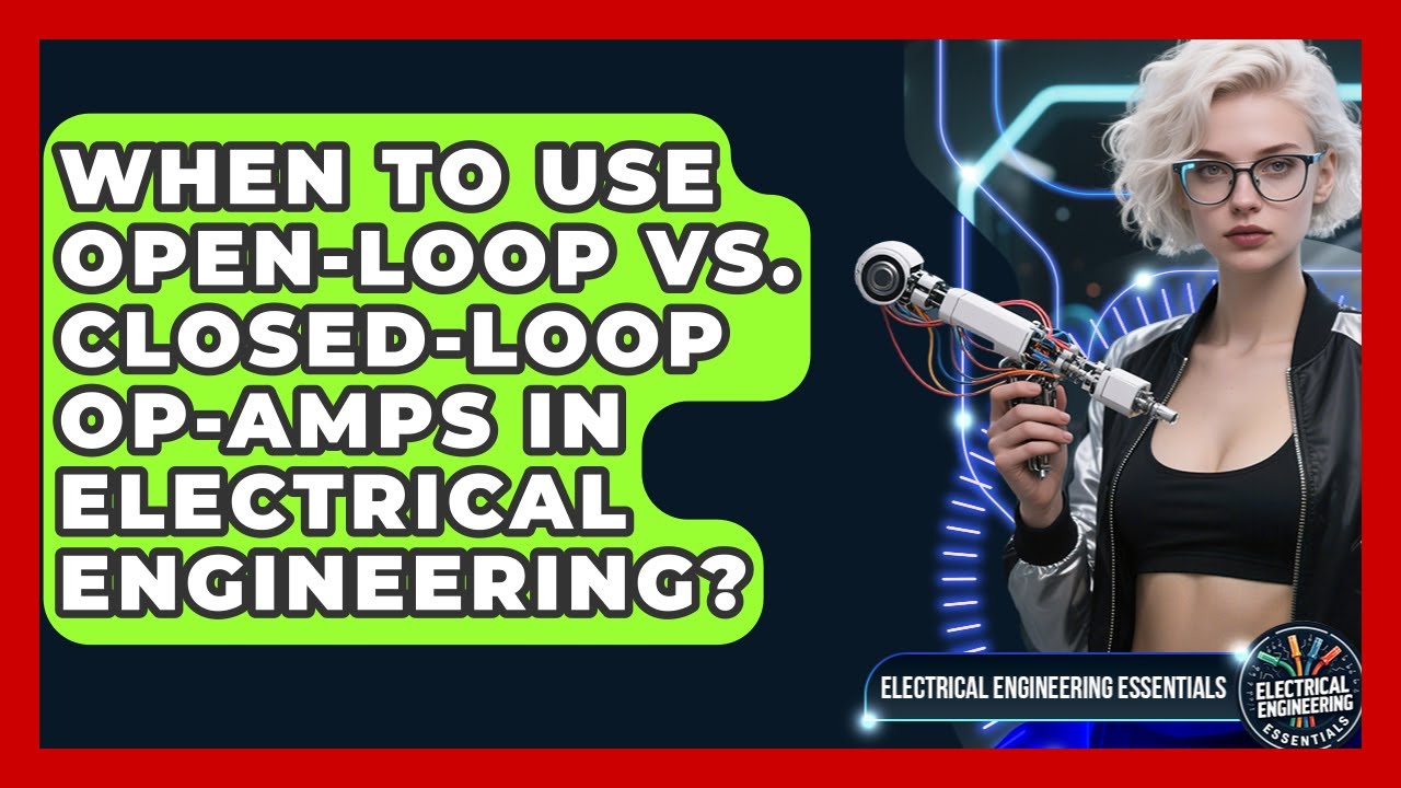 When To Use Open-loop Vs. Closed-loop Op-Amps In Electrical Engineering ...