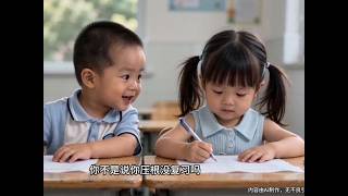 说好一起摆烂，你确偷偷复习#萌娃搞笑日常 #人类幼崽越养越上头 #童言童语 #校园