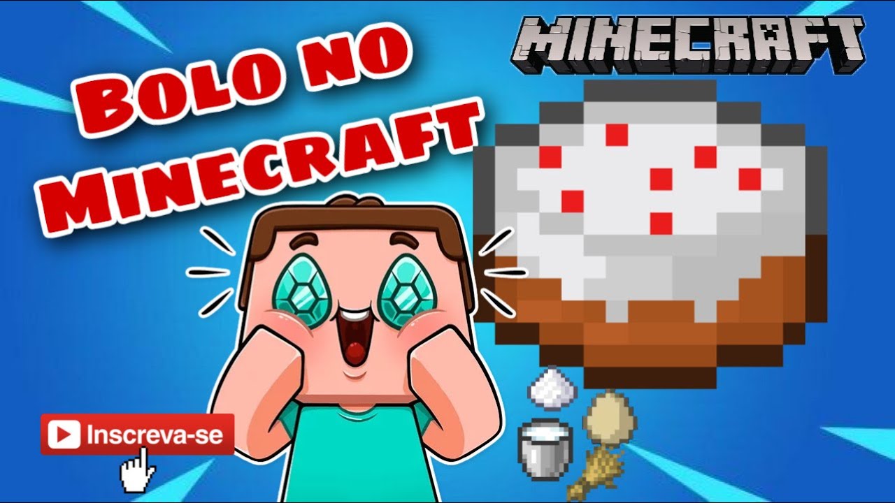 Aprenda como fazer Bolo no Minecraft! - Liga dos Games