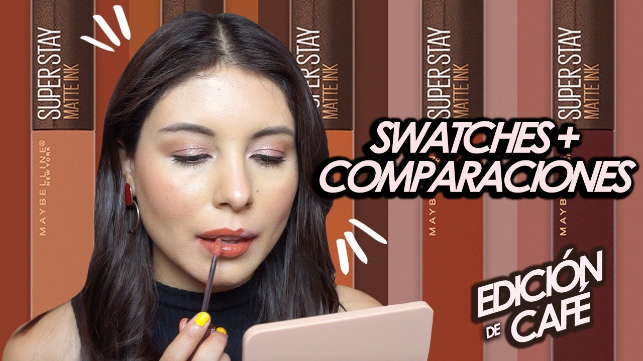 Labiales Maybelline Superstay Matte Ink de café