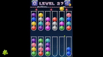 Color Ball Sort Puzzle - Level 27 | Color Puzzle Game Solution | Sonatgame