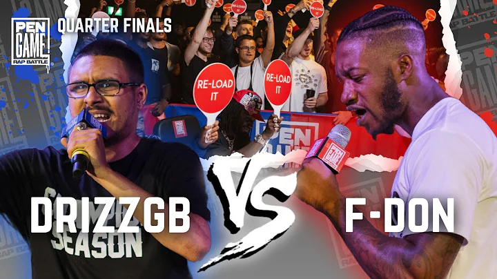 DRIZZGB vs F-DON | PenGame Rap Battle 2025