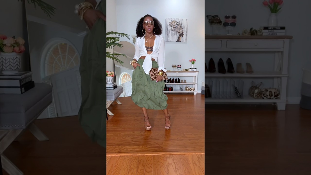 🛍️ SHOP THE LOOK. https://liketk.it/

Y’all loved the statement pants, so I had to see if the skirt version could give the same drama…

Spoiler alert: SHE CAN. 😍

🐆 1. Rich Auntie Safari
💚 2. Monochrome olive
 🤎3. Fashion Week Chocolate & statement heels
👟 4. Casual Chic Denim & sneakers

Which look are you wearing first? Drop 1, 2, 3, or 4 below!

#FashionOver50 #RichAuntieStyle #StatementSkirt #StyleOver50 #fyp