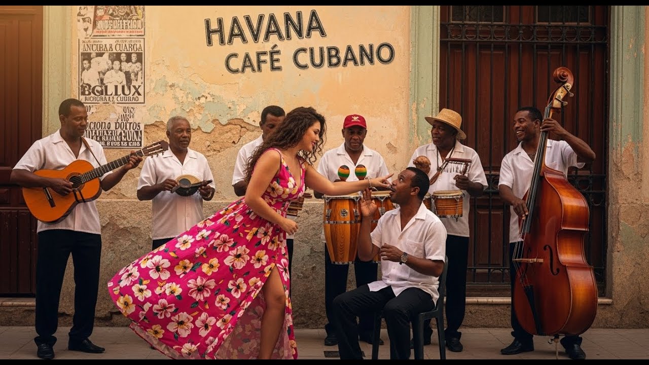 Café Cubano Music 🎹: Caribbean Café Nights & Gentle Piano Jazz • mix22