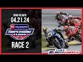 Steel commander superbike race 2 at road atlanta 2024  full race  motoamerica