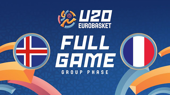LIVE - Iceland v France | FIBA U20 EuroBasket 2025 | Group Phase