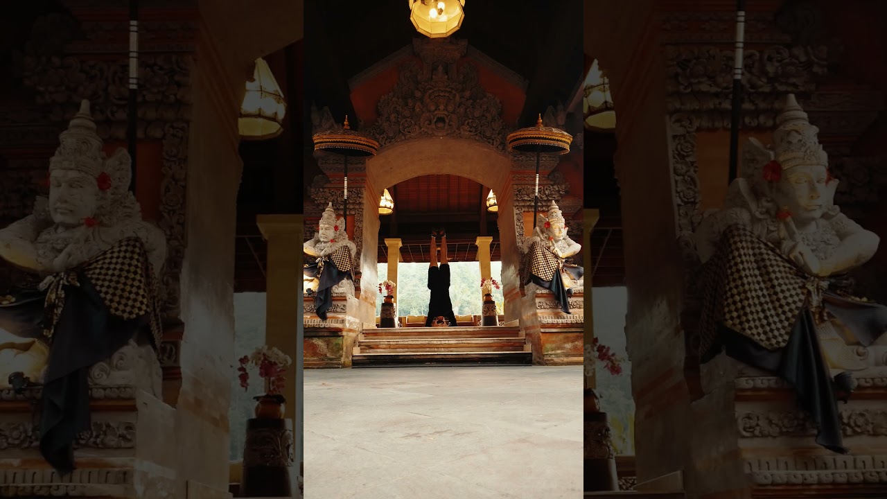 day 7 headstand. a view from upside-down perspective 