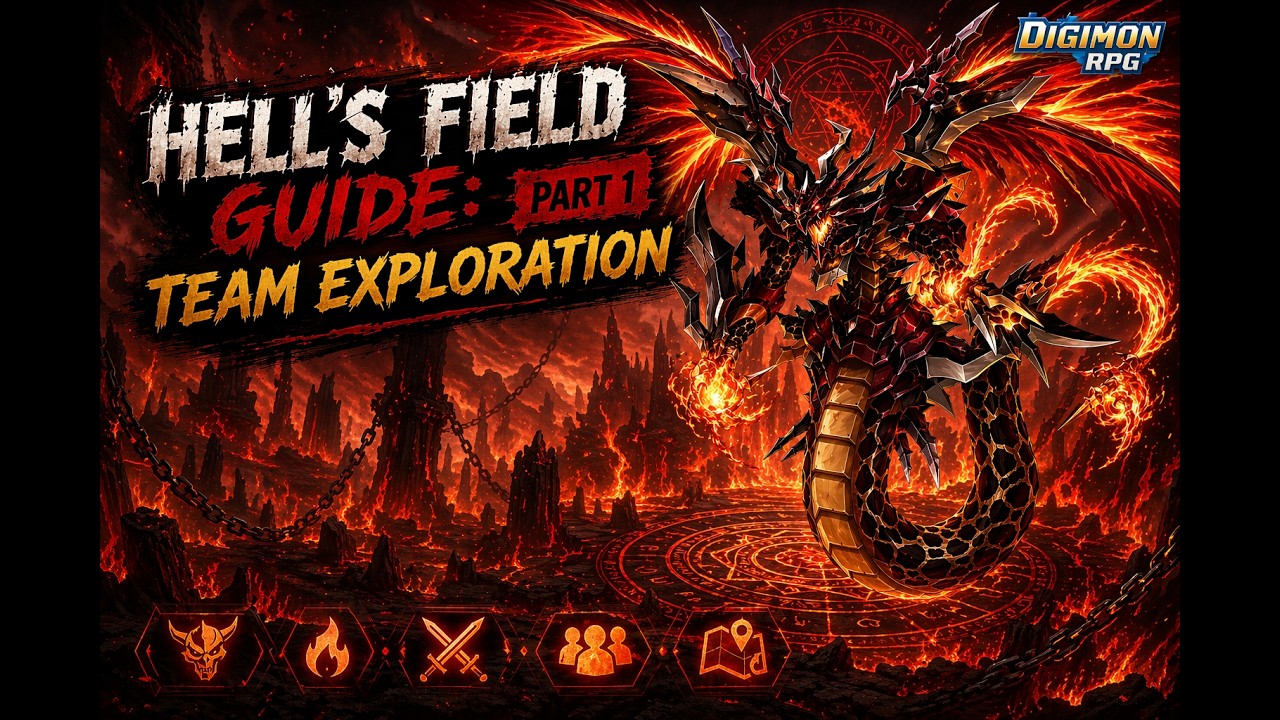 Digimon RPG: Hell's Field Part 1 - Team Exploration - YouTube