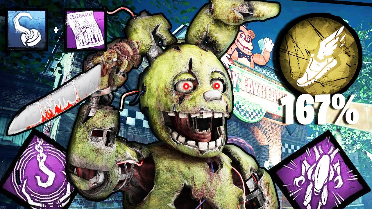 NEJRYCHLEJŠÍ SPRINGTRAP BUILD V DEAD BY DAYLIGHT!
