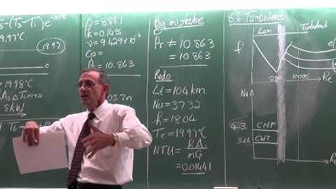 Lecture 33 (2014). Internal forced convection (7 of 8)